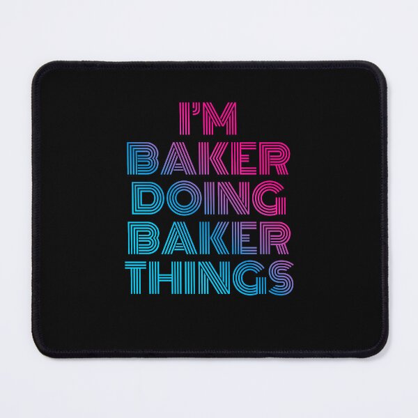 Item preview, I'm Baker Doing Baker Things Retro Neon designed and sold by SVPOD.