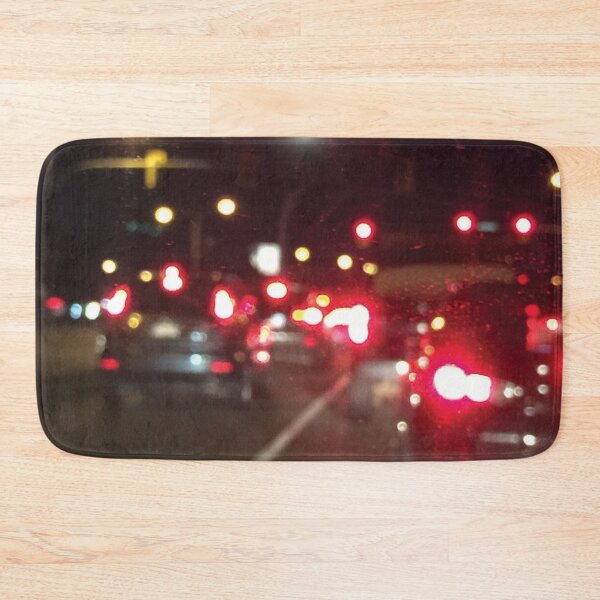 Item preview, Wet Rainy Vancouver Street + Red Lights designed and sold by drumweaver.
