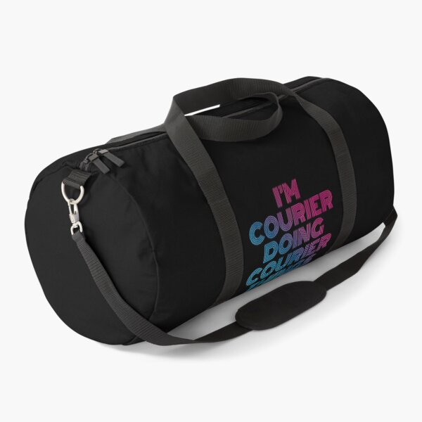 Item preview, I'm Courier Doing Courier Things Retro Neon designed and sold by SVPOD.