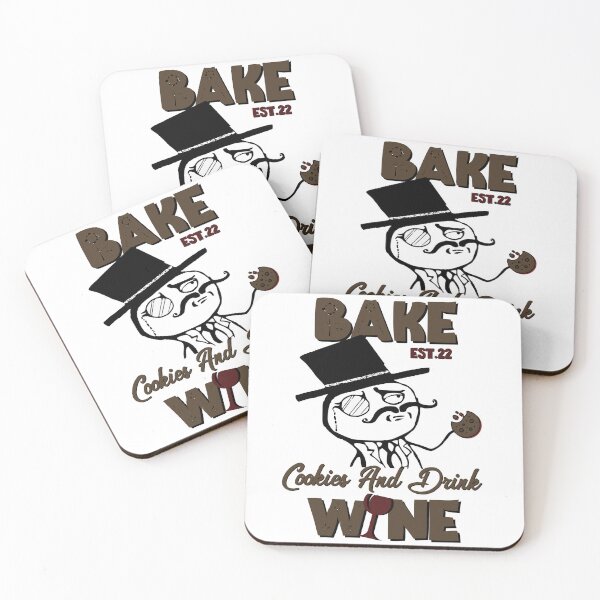 Item preview, BAKE COOOKIES AND DRINK WINE designed and sold by GAADesignz.