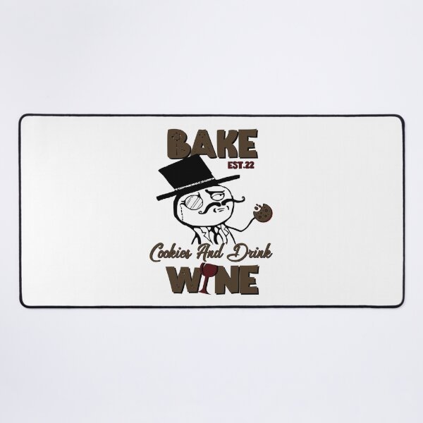 Item preview, BAKE COOOKIES AND DRINK WINE designed and sold by GAADesignz.