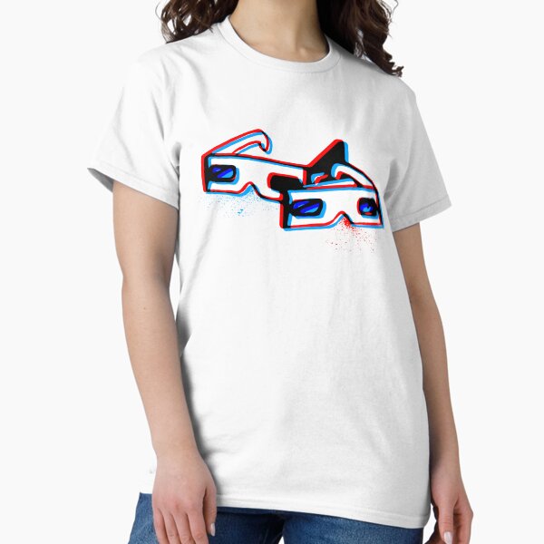 3D Glasses Classic T-Shirt