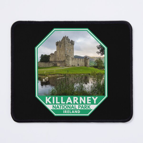 Item preview, Killarney National Park Ireland Ross Castle Emblem designed and sold by KrisSidDesigns.
