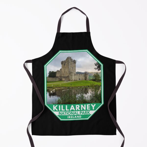 Item preview, Killarney National Park Ireland Ross Castle Emblem designed and sold by KrisSidDesigns.