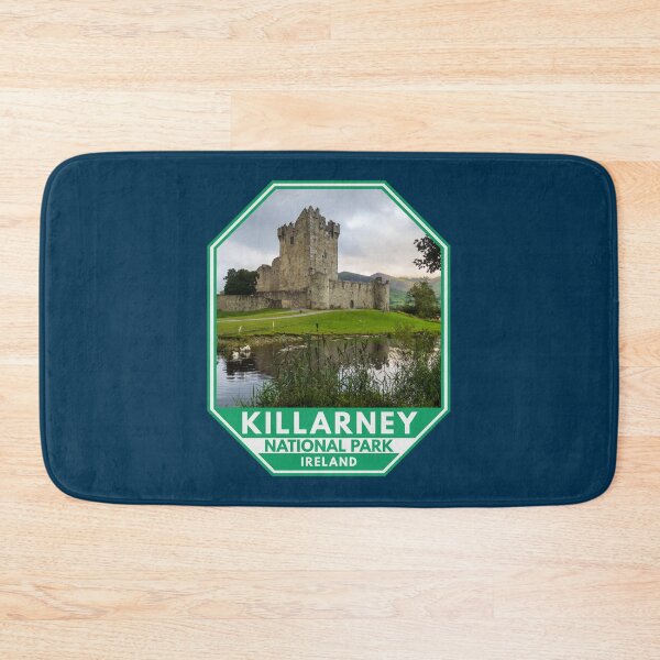 Item preview, Killarney National Park Ireland Ross Castle Emblem designed and sold by KrisSidDesigns.