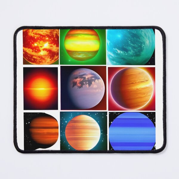 Item preview, Planets Colour 9 designed and sold by BeneficialStuff.