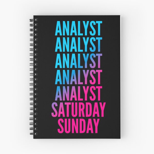 Item preview, Analyst. Saturday. Sunday. For Analysts designed and sold by SVPOD.