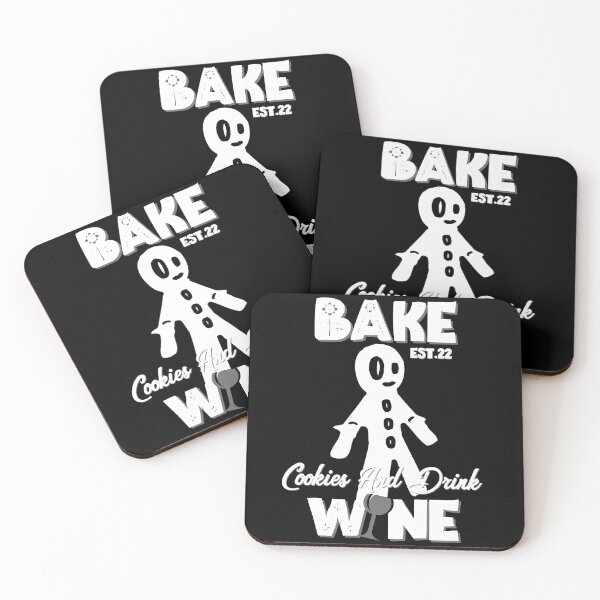 Item preview, BAKE COOOKIES AND DRINK WINE designed and sold by GAADesignz.