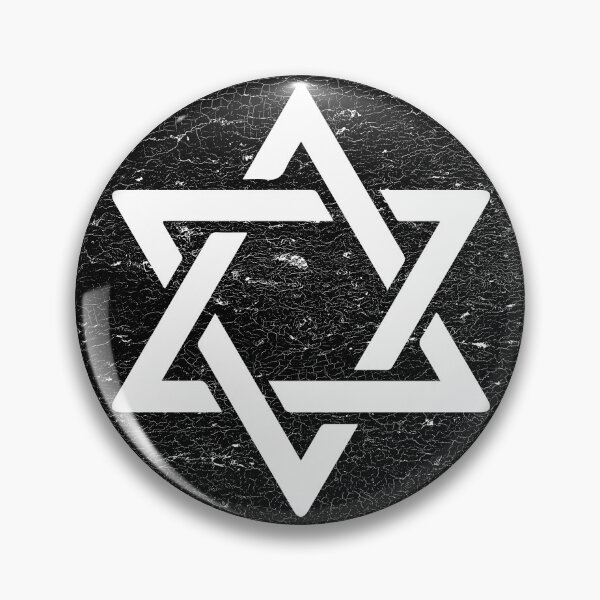 Item preview, Star of David on black circle , judaism, jewish and Israel symbol designed and sold by IsisOsiris.