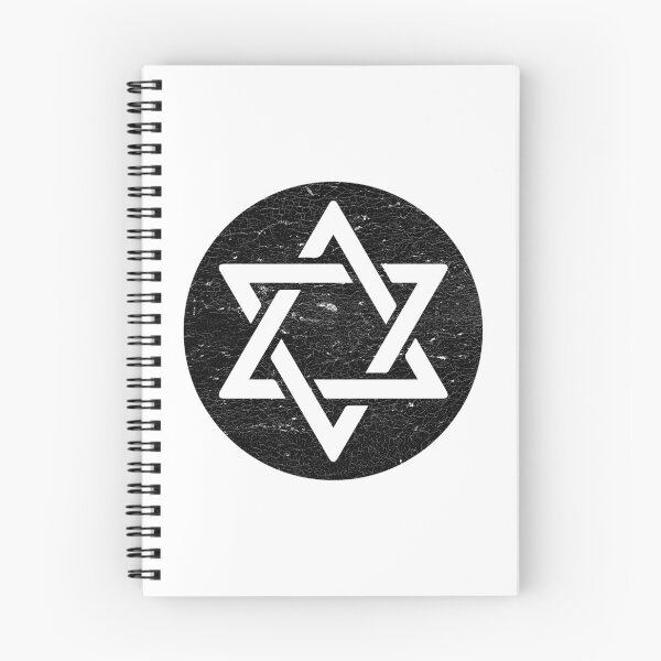 Item preview, Star of David on black circle , judaism, jewish and Israel symbol designed and sold by IsisOsiris.