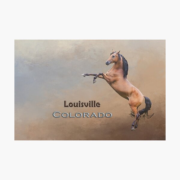 Item preview, Mustang  Louisville Colorado designed and sold by Elisabeth Lucas.