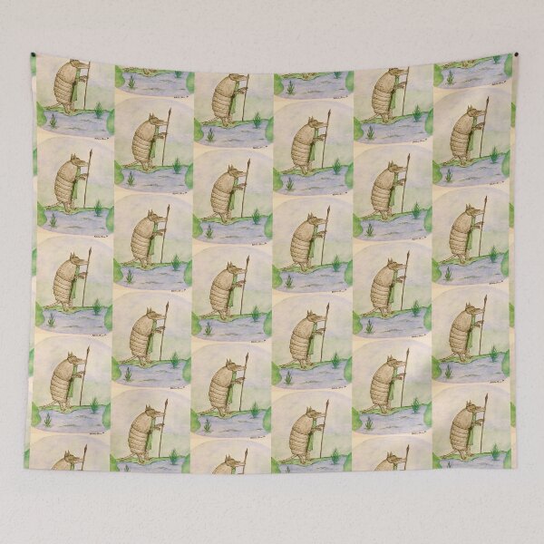 Item preview, Questing Armadillo designed and sold by QueequegPaulina.