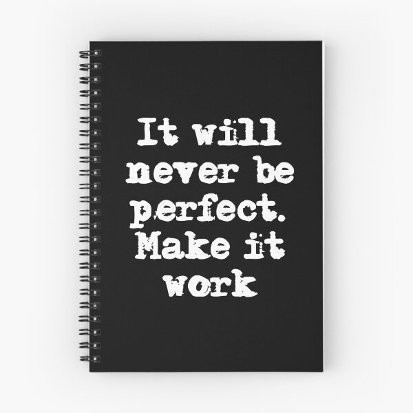 Item preview, It will never be perfect. Make it work designed and sold by Gevover.