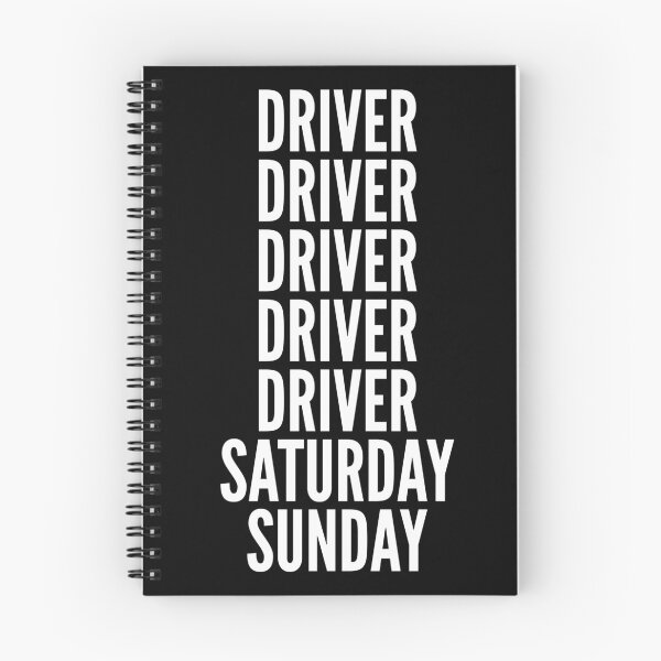 Item preview, Driver saturday and sunday for Drivers designed and sold by SVPOD.