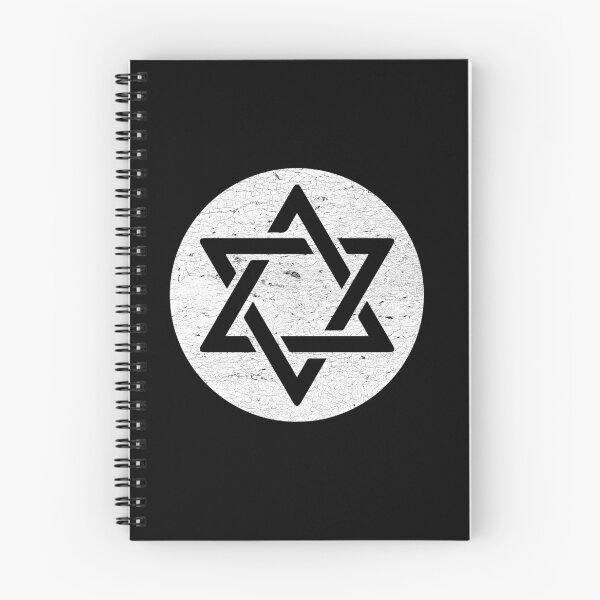 Item preview, Star of David on white circle , judaism, jewish and Israel symbol designed and sold by IsisOsiris.