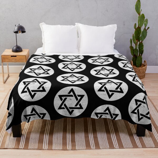 Item preview, Star of David on white circle , judaism, jewish and Israel symbol designed and sold by IsisOsiris.