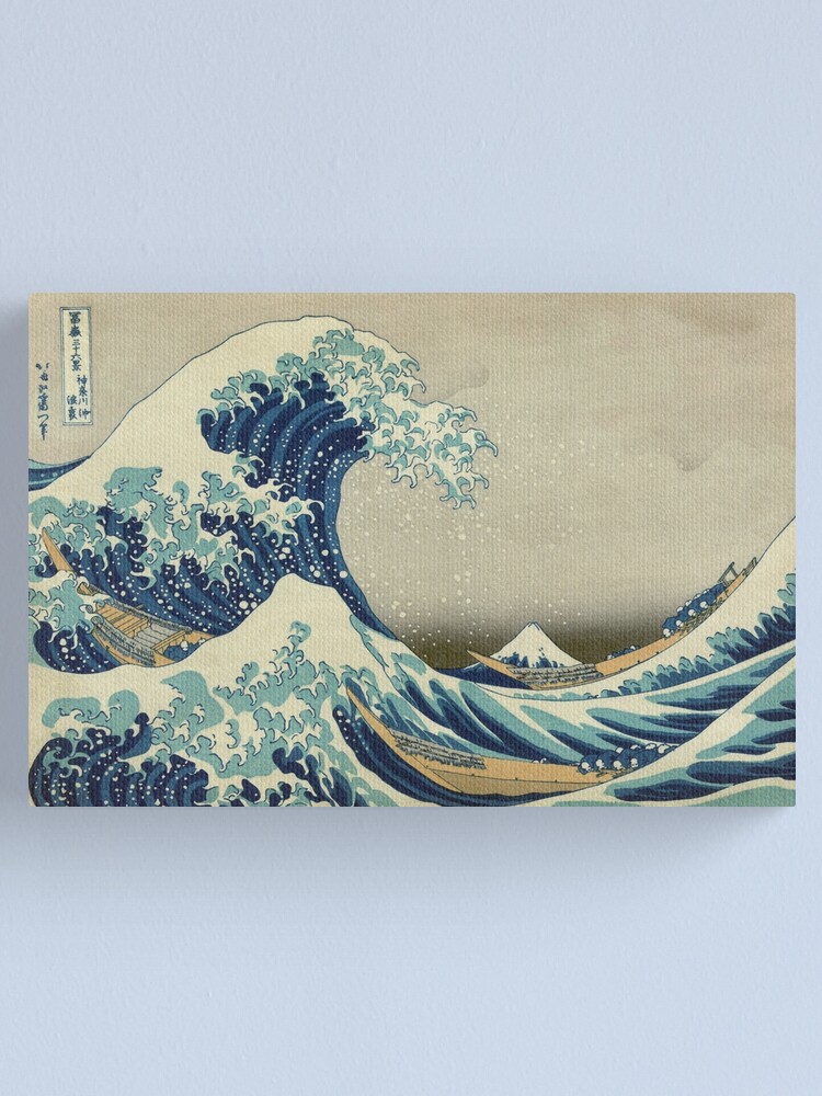 Alternate view of The Great Wave Off Kanagawa Canvas Print