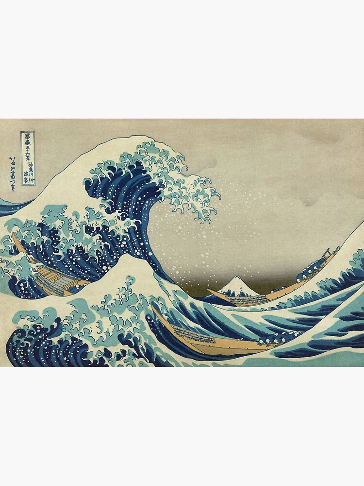 The Great Wave Off Kanagawa by warishellstore