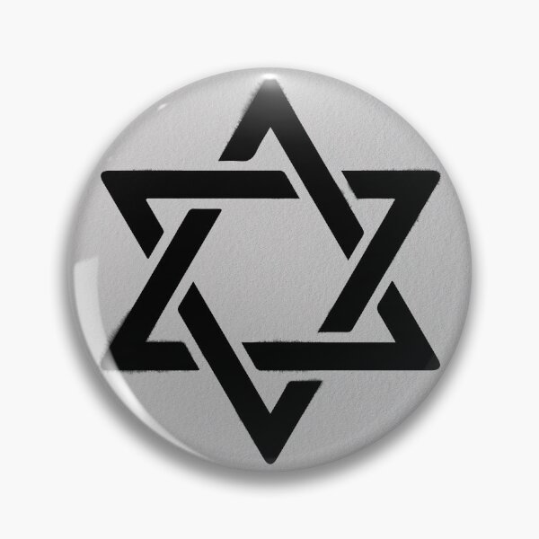 Item preview, Star of David ink on paper circle , judaism, jewish and Israel symbol designed and sold by IsisOsiris.