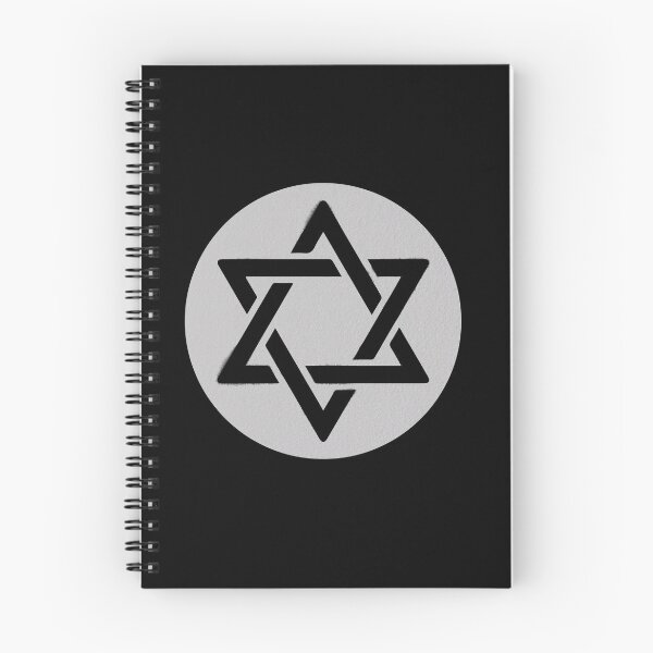 Item preview, Star of David ink on paper circle , judaism, jewish and Israel symbol designed and sold by IsisOsiris.