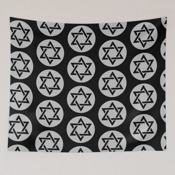 Item preview, Star of David ink on paper circle , judaism, jewish and Israel symbol designed and sold by IsisOsiris.