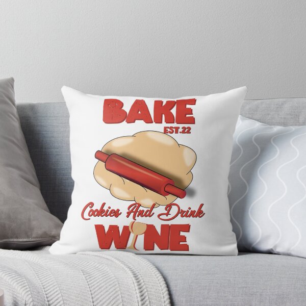 Item preview, BAKE COOOKIES AND DRINK WINE designed and sold by GAADesignz.