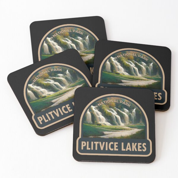 Item preview, Plitvice Lakes National Park Croatia Watercolor designed and sold by KrisSidDesigns.