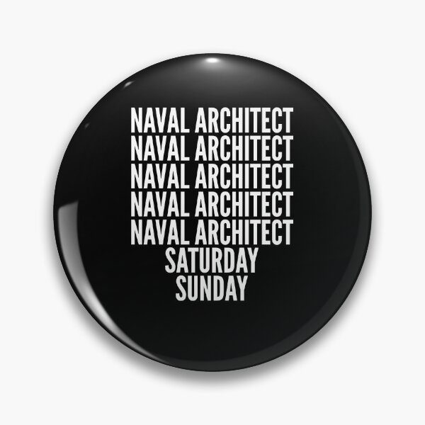 Item preview, Naval Architect saturday and sunday for Naval Architects designed and sold by SVPOD.