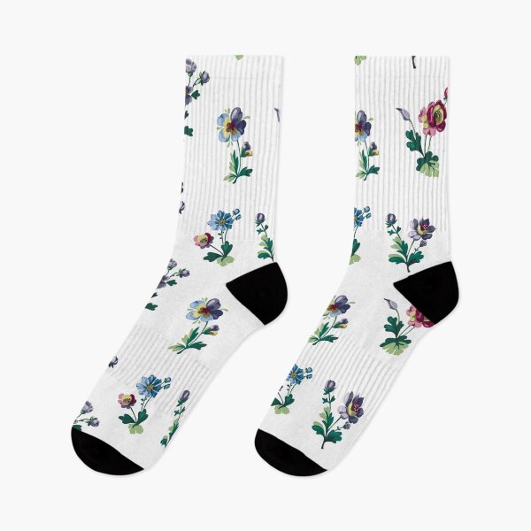 Item preview, Flower pattern 18th century inspiration designed and sold by Abellion.