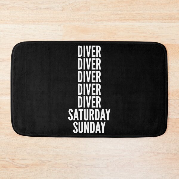 Item preview, Diver saturday and sunday for Divers designed and sold by SVPOD.