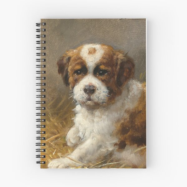 Item preview, A Young St Bernard | Otto Eerelman | 1920 Puppy Art designed and sold by CJET.