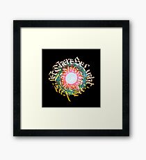 Illuminate (Orange) Framed Print
