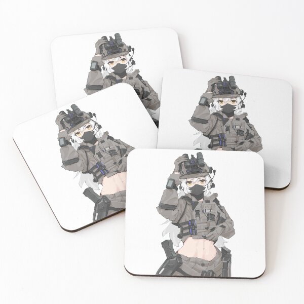 Item preview, Military Anime Girl designed and sold by kittiescuties.