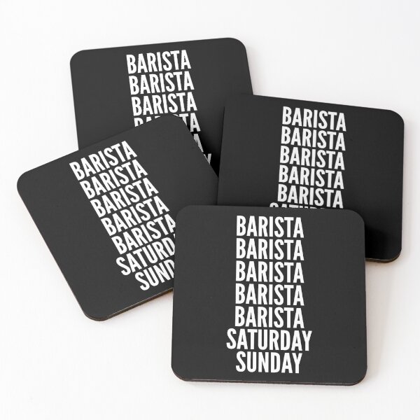 Item preview, Barista saturday and sunday for Baristas designed and sold by SVPOD.
