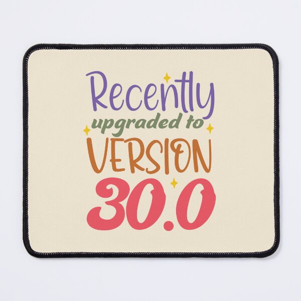 Item preview, Recently Upgraded to Version 30.0 30th Birthday Typography designed and sold by bolimj.