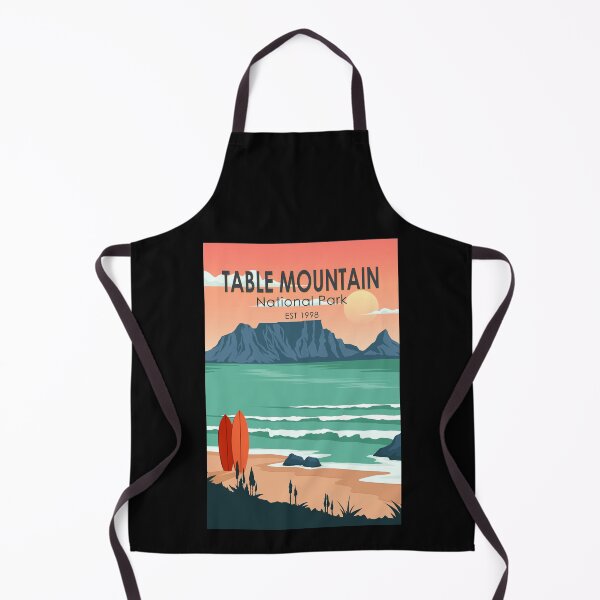Item preview, Table Mountain National Park South Africa Vintage designed and sold by KrisSidDesigns.