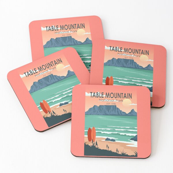 Item preview, Table Mountain National Park South Africa Vintage designed and sold by KrisSidDesigns.