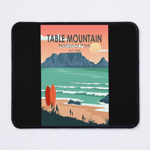 Item preview, Table Mountain National Park South Africa Vintage designed and sold by KrisSidDesigns.