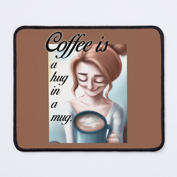 Aperçu de l'œuvre Le café est un câlin dans une tasse créée et vendue par Reconocer.