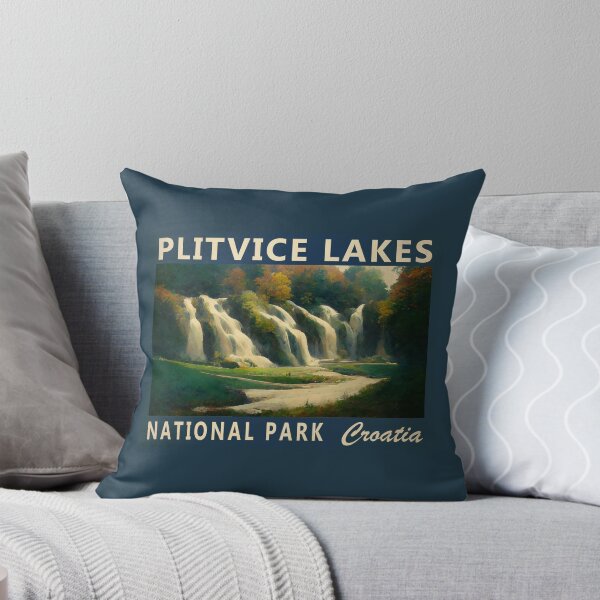 Item preview, Plitvice Lakes National Park Croatia Vintage designed and sold by KrisSidDesigns.