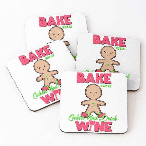 Item preview, BAKE COOOKIES AND DRINK WINE designed and sold by GAADesignz.