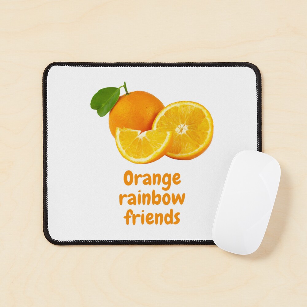 Orange rainbow friends Sticker for Sale by Arsalane13