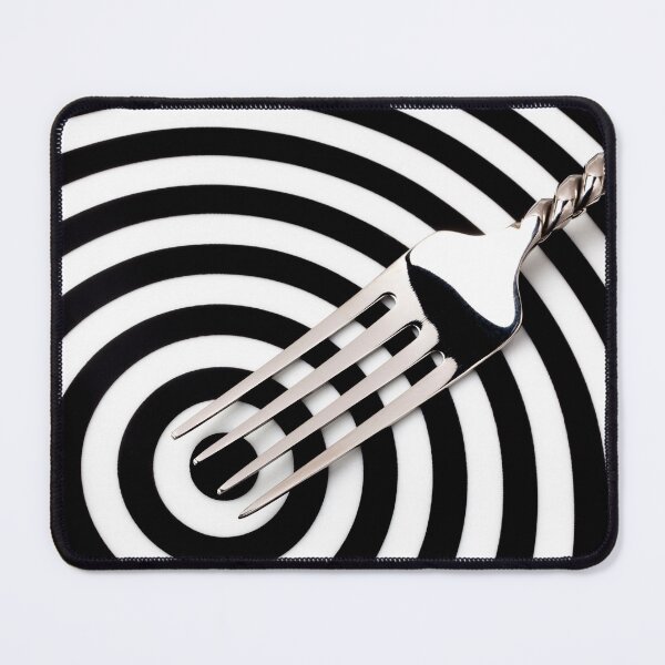 Item preview, Fork On Graphic Circles designed and sold by Garry Gay.