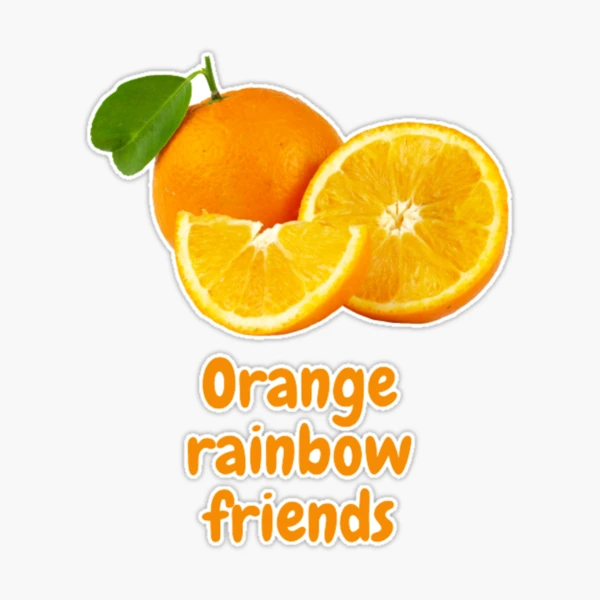 Orange Rainbow Friend Png, Rainbow Friend Png, Digital Insta