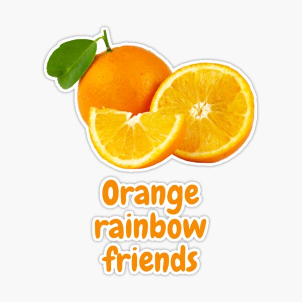 Orange Glitter Sticker - Orange Glitter Rainbow Friends - Discover & Share  GIFs