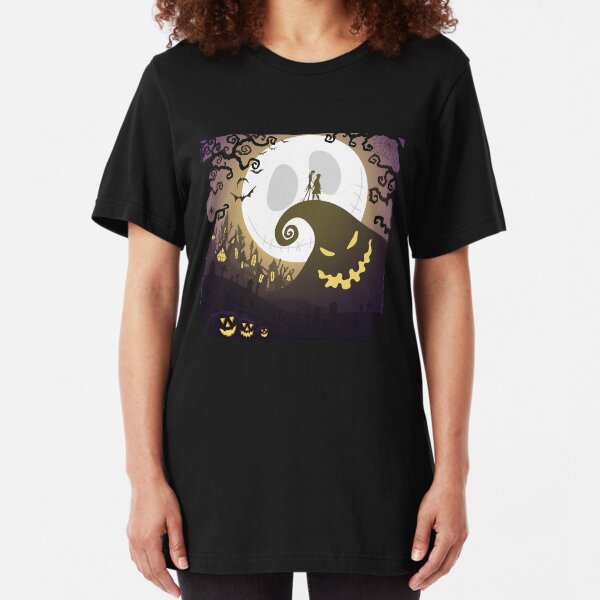 Nightmare before Halloween Slim Fit T-Shirt