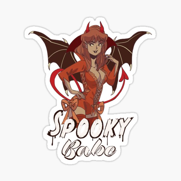 Devil Babe Sticker