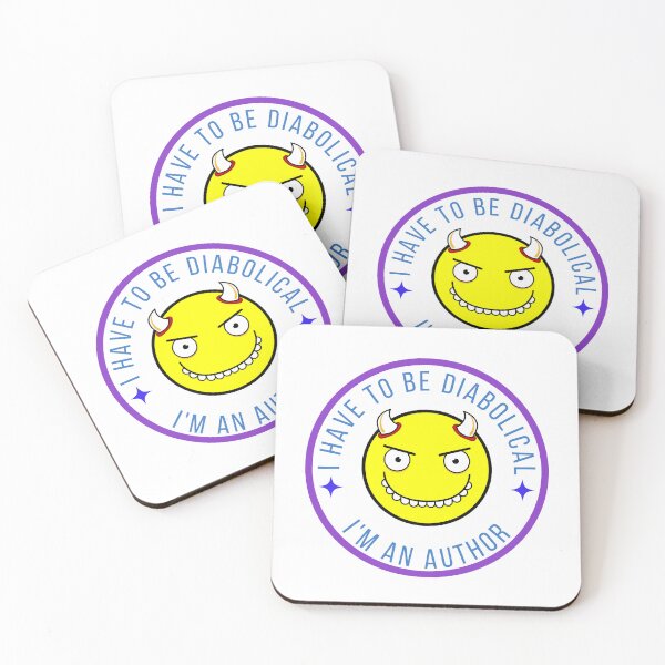 Item preview, Diabolical Author  (Yellow Smiley) designed and sold by Shannon McRoberts.