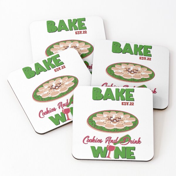 Item preview, BAKE COOOKIES AND DRINK WINE designed and sold by GAADesignz.