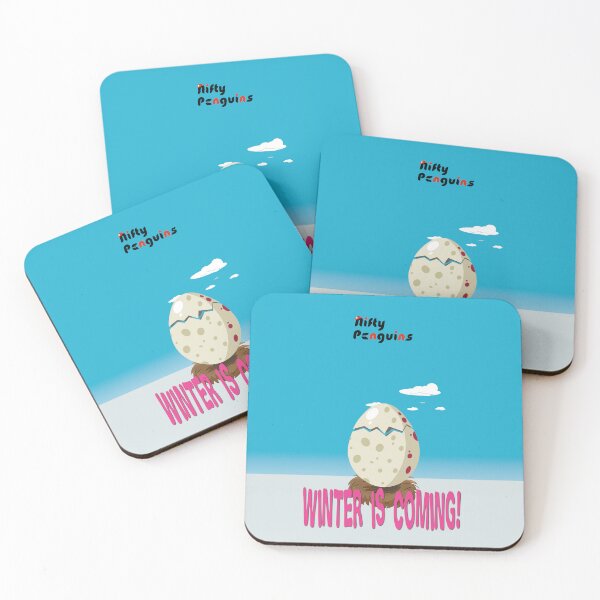 Item preview, WINTER IS COMING - Nifty Stories designed and sold by NiftyPenguins.